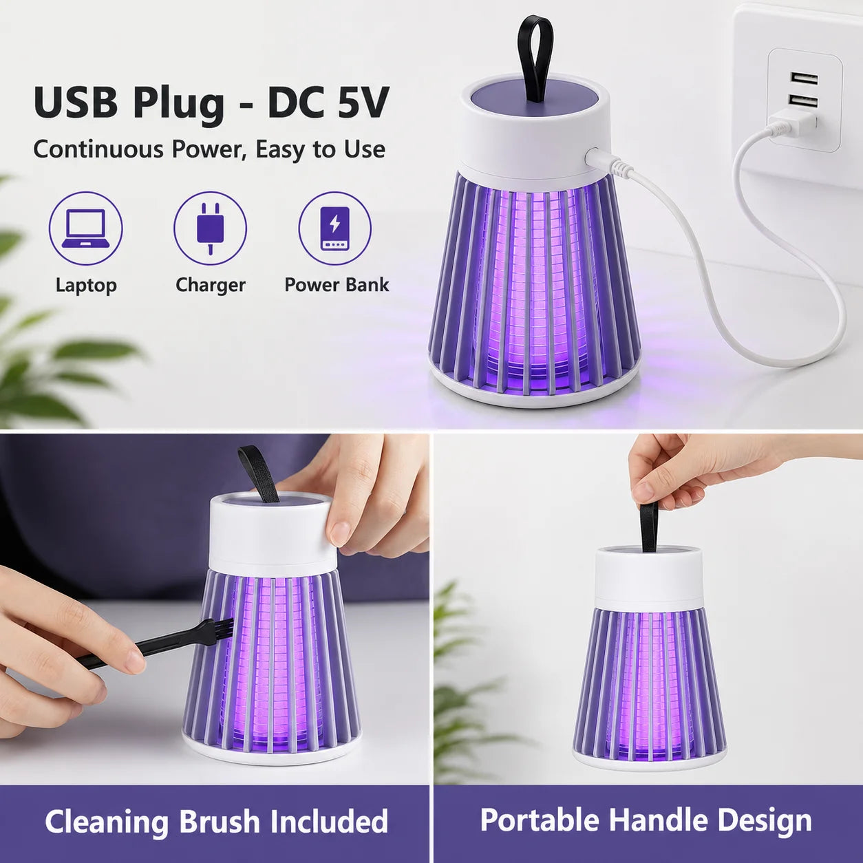 SparkNest™  Quiet Mosquito Killer Lamp