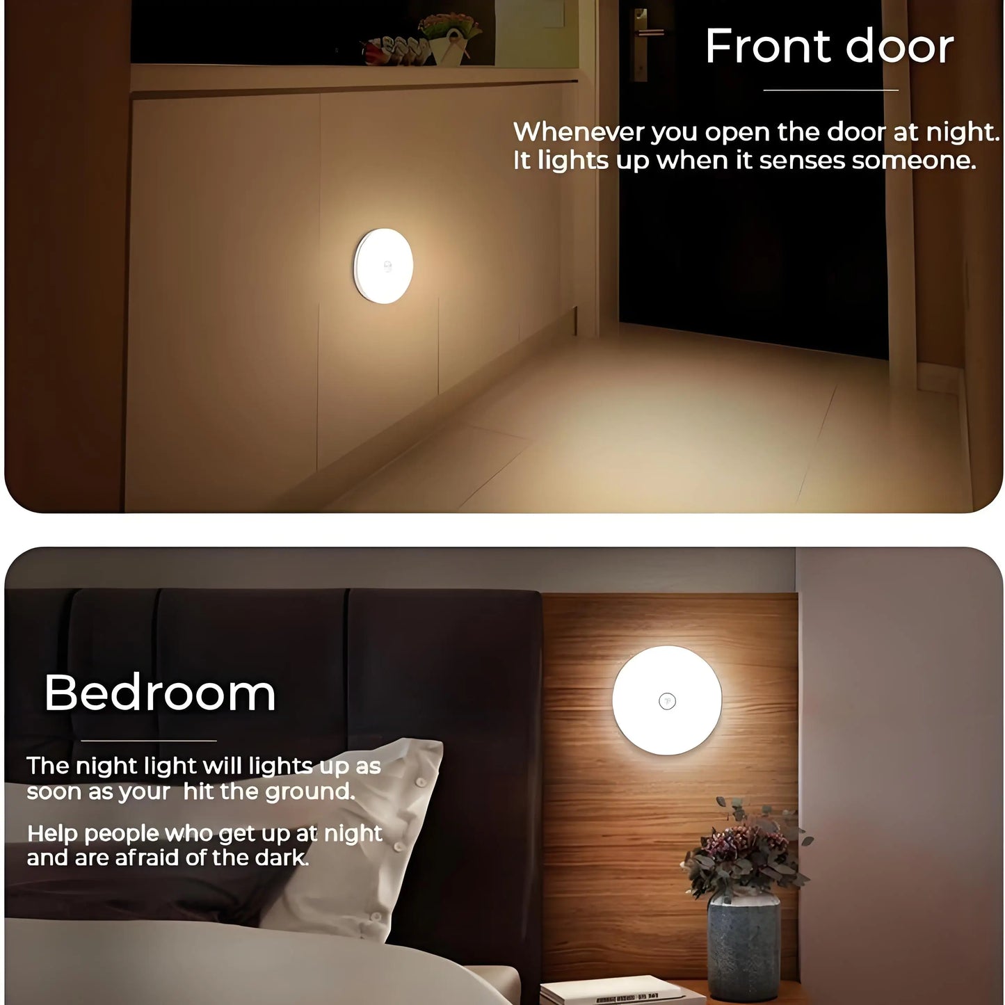 SparkNest™ MotionGlow Motion Sensor Light (2 pack)