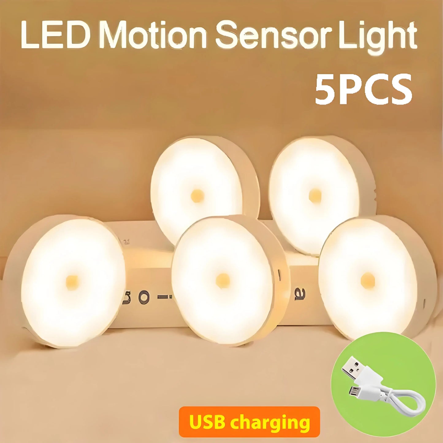 SparkNest™ MotionGlow Motion Sensor Light (5 pack)